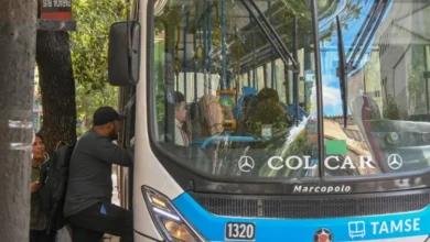 Mapa con la nueva ubicación de las paradas de colectivos en Bv. Chacabuco, Córdoba