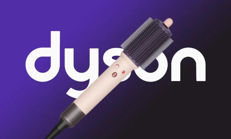 Cepillo moldeador Dyson Airsmooth con cerdas PivotFlex y motor de aire caliente