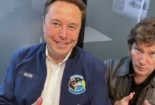 Imagen del satélite ARSAT y la antena de Starlink simbolizando el nuevo contrato