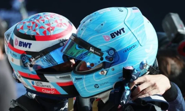 Franco Colapinto largando séptimo en el Gran Premio de Italia en Monza