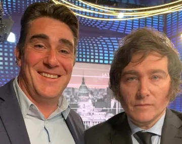 Javier Iguacel, conocido como el Señor M, en una foto de la época de los negocios petroleros bajo Milei