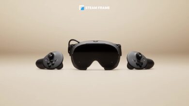 Steam Frame en pantalla