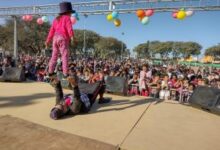 Escena de Teatro Itinerante del Festival Internacional de Teatro Córdoba para niños y jóvenes