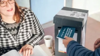 Cartel de la Municipalidad de Córdoba anunciando elecciones en Centros Vecinales