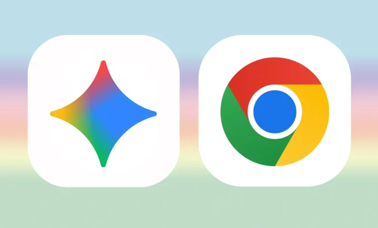 Captura de pantalla que muestra la configuración de Gemini en Google Chrome