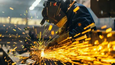Gráfica de la caída de la producción metalúrgica en Córdoba durante 2026