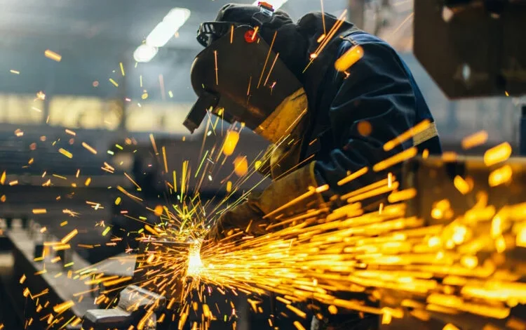 Gráfica de la caída de la producción metalúrgica en Córdoba durante 2026