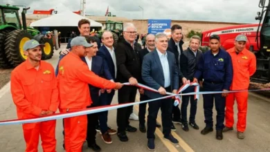 Obra inaugurada de la Autopista Ruta Nacional 19 entre Santiago Temple y Los Chañaritos