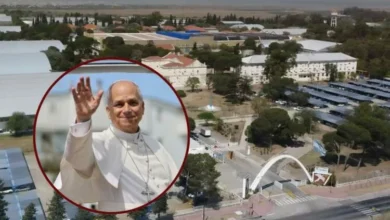 Misa del papa León XIV en la explanada de la Escuela de Aviación Militar, Córdoba