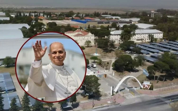 Misa del papa León XIV en la explanada de la Escuela de Aviación Militar, Córdoba