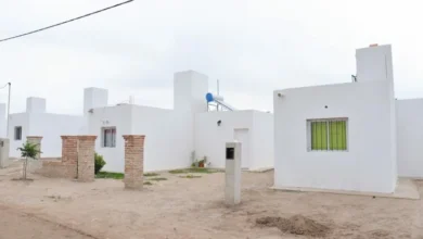 Polideportivo recién inaugurado en el barrio Rosedal de Quilino