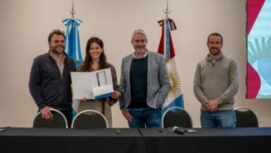 Obra de ampliación de la red de agua potable en el centro de Serrano, Córdoba
