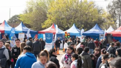 Actividades de Córdoba Cerca Tuyo en Plaza San Martín durante Córdoba Rosa