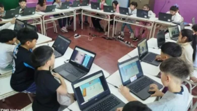 Alumnos de escuelas municipales de Córdoba compitiendo en la Olimpiada Matemática digital Matific LATAM 2026